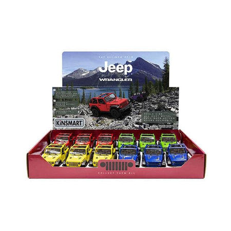 Kinsmart-5" Diecast 2018 Jeep Wrangler Open Top-MC-56047-Legacy Toys