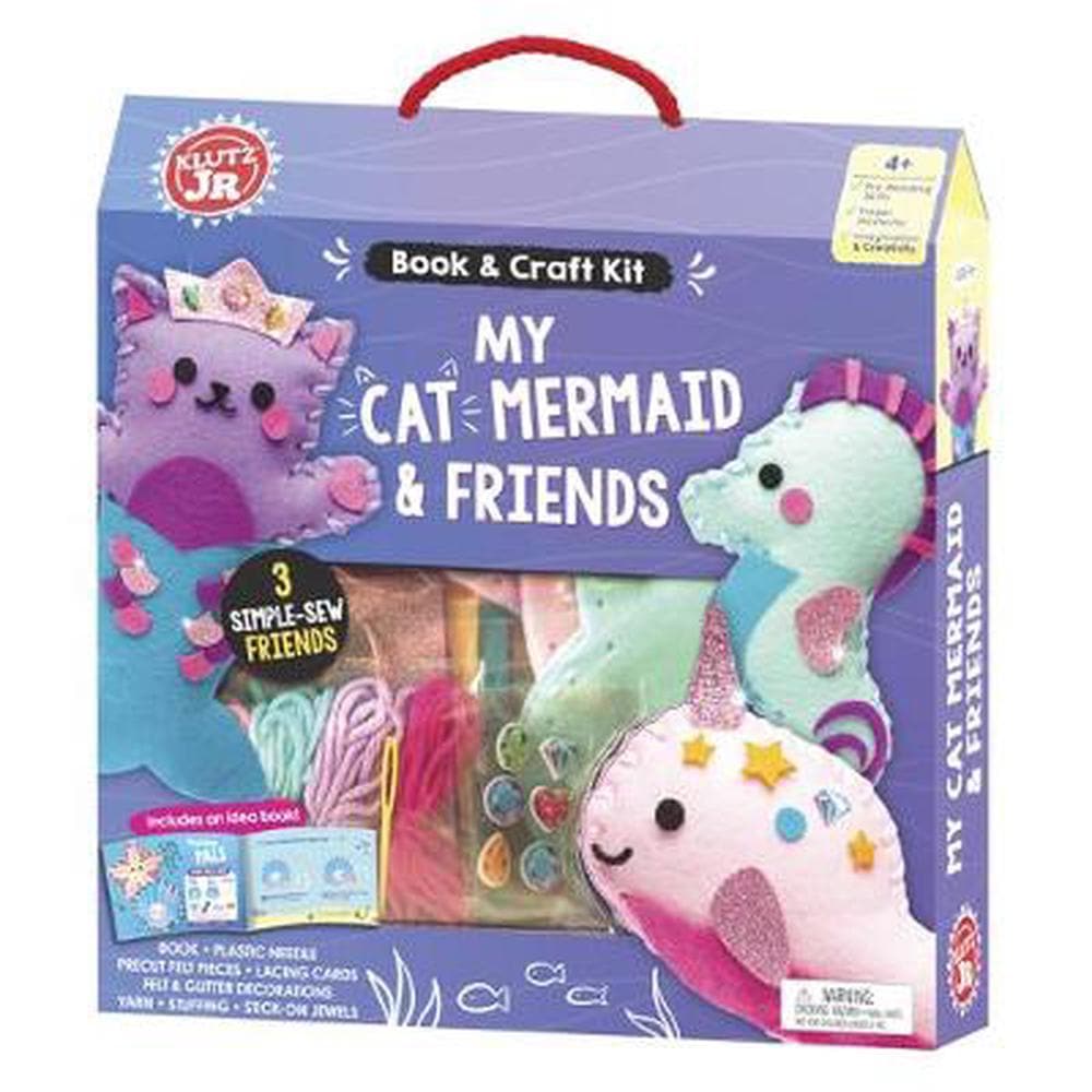 Klutz-Klutz Jr. My Cat Mermaid & Friends-9781338702224-Legacy Toys