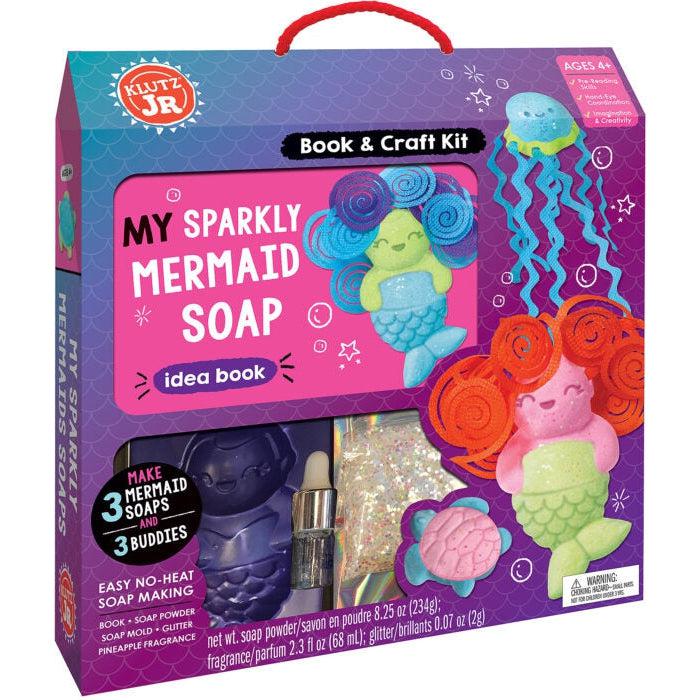 Klutz-Klutz Jr. My Sparkly Mermaid Soap-9781338589221-Legacy Toys