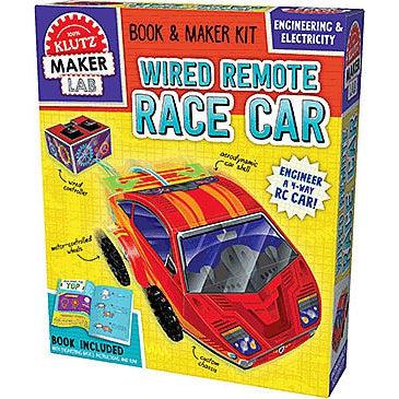 Klutz-Klutz Maker Lab Wired Remote Race Car-9781338271256-Legacy Toys