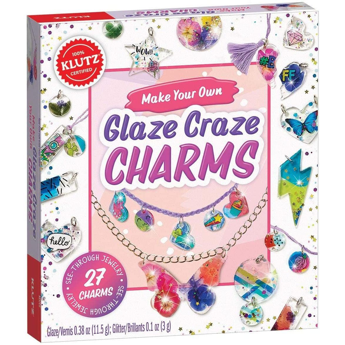 Klutz-Make Your Own Glaze Craze Charms-9781338566147-Legacy Toys
