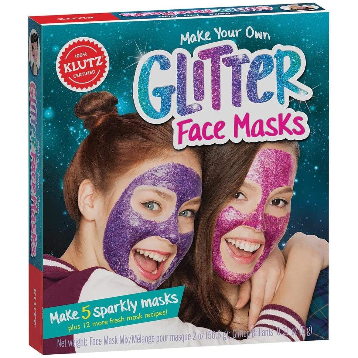 Klutz-Make Your Own Glitter Face Masks-9781338533484-Legacy Toys