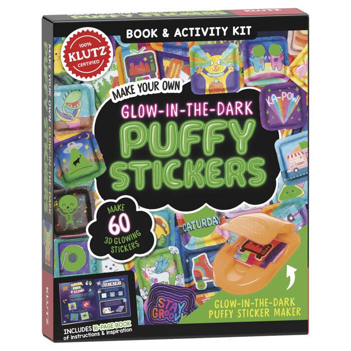 Klutz-Make Your Own Glow in the Dark Puffy Stickers-9781106775419-Legacy Toys
