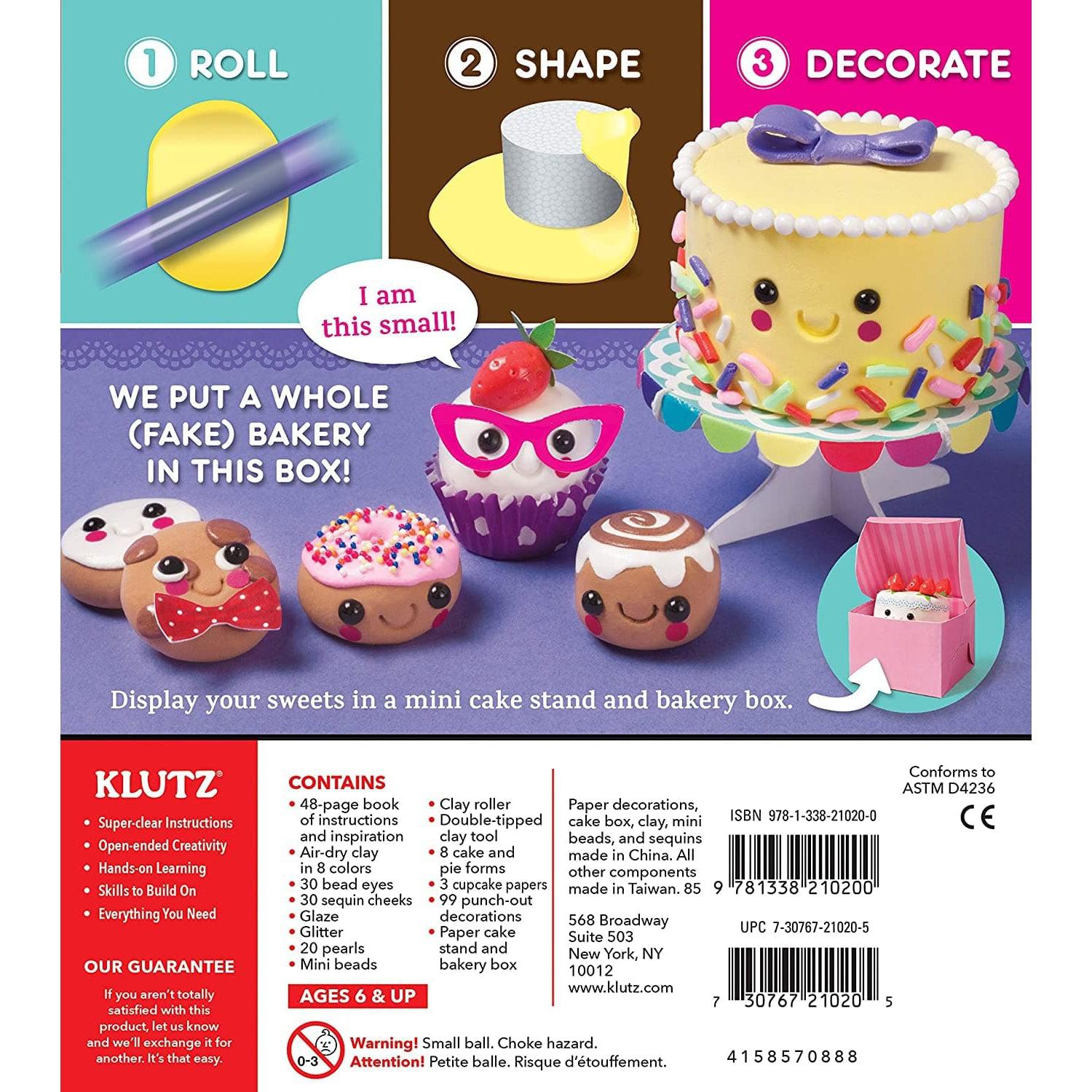 Original Stationery Mini Sweets & Desserts Air Dry Clay Kit, Clay for Kids  in Fun Colours to Make Mini Clay Food, Amazing Air Dry Modelling Clay Kids  : : Toys & Games