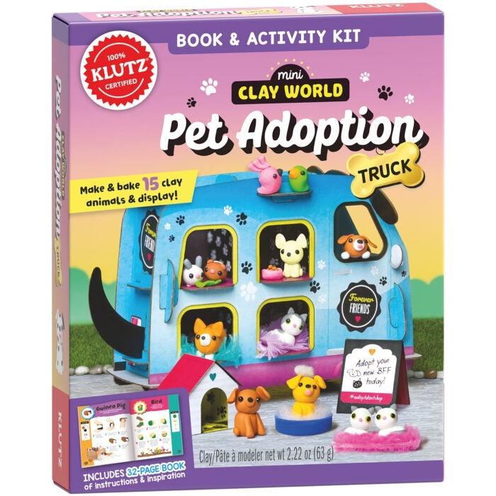 Klutz-Mini Clay World Pet Adoption Truck-9781338643862-Legacy Toys