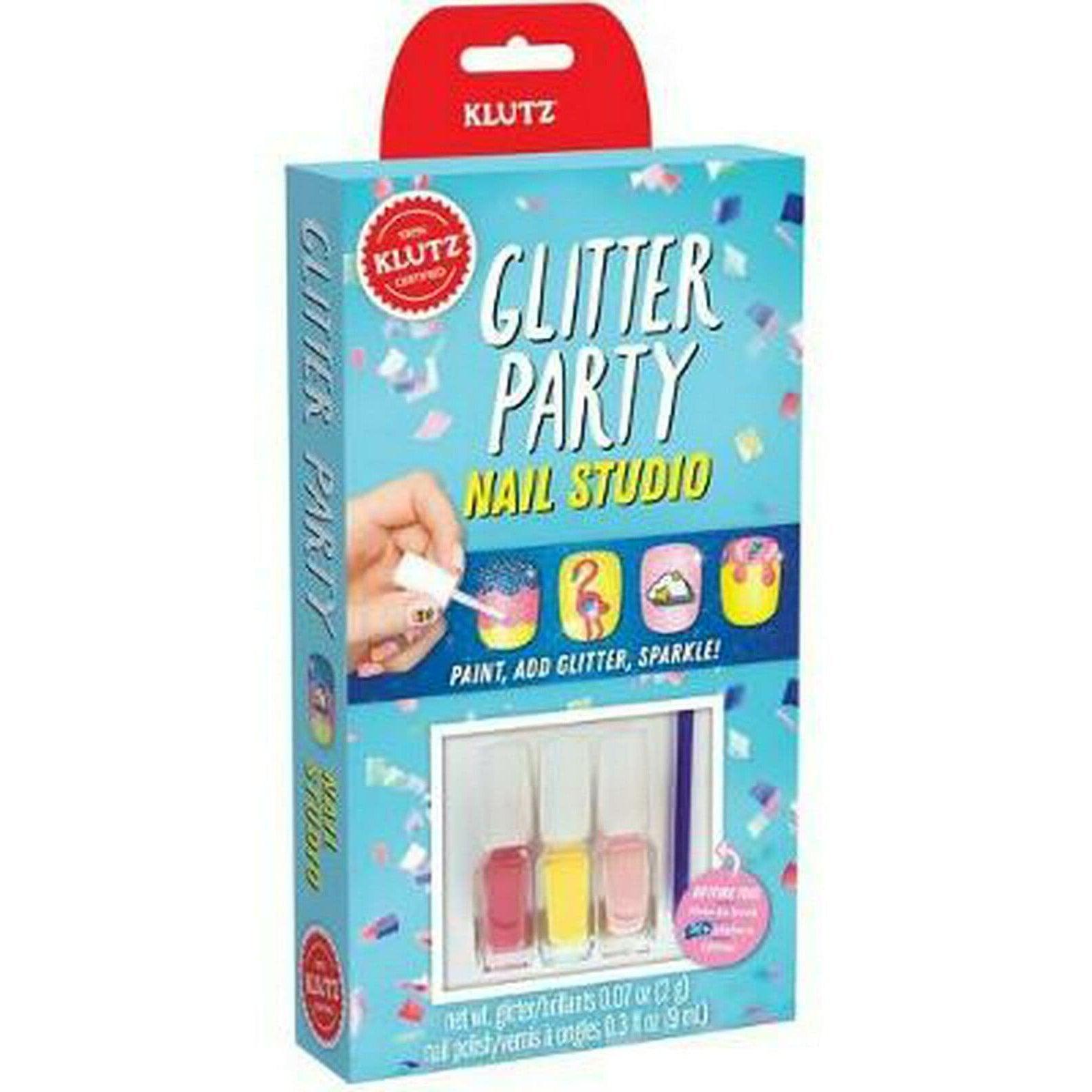 Klutz-Nail Studio - Glitter Party-9781338589207-Legacy Toys