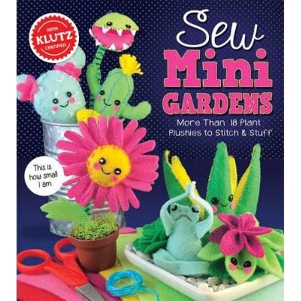 Klutz-Sew Mini Gardens-730767271282-Legacy Toys