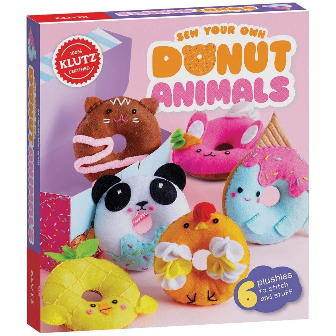 Klutz-Sew Your Own Donut Animals-9781338566154-Legacy Toys
