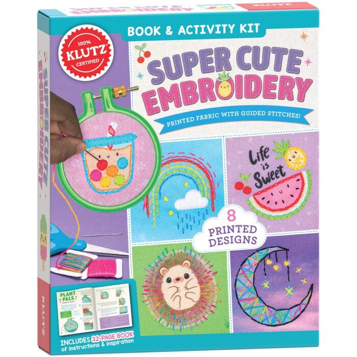 Klutz-Super Cute Embroidery-730767826161-Legacy Toys