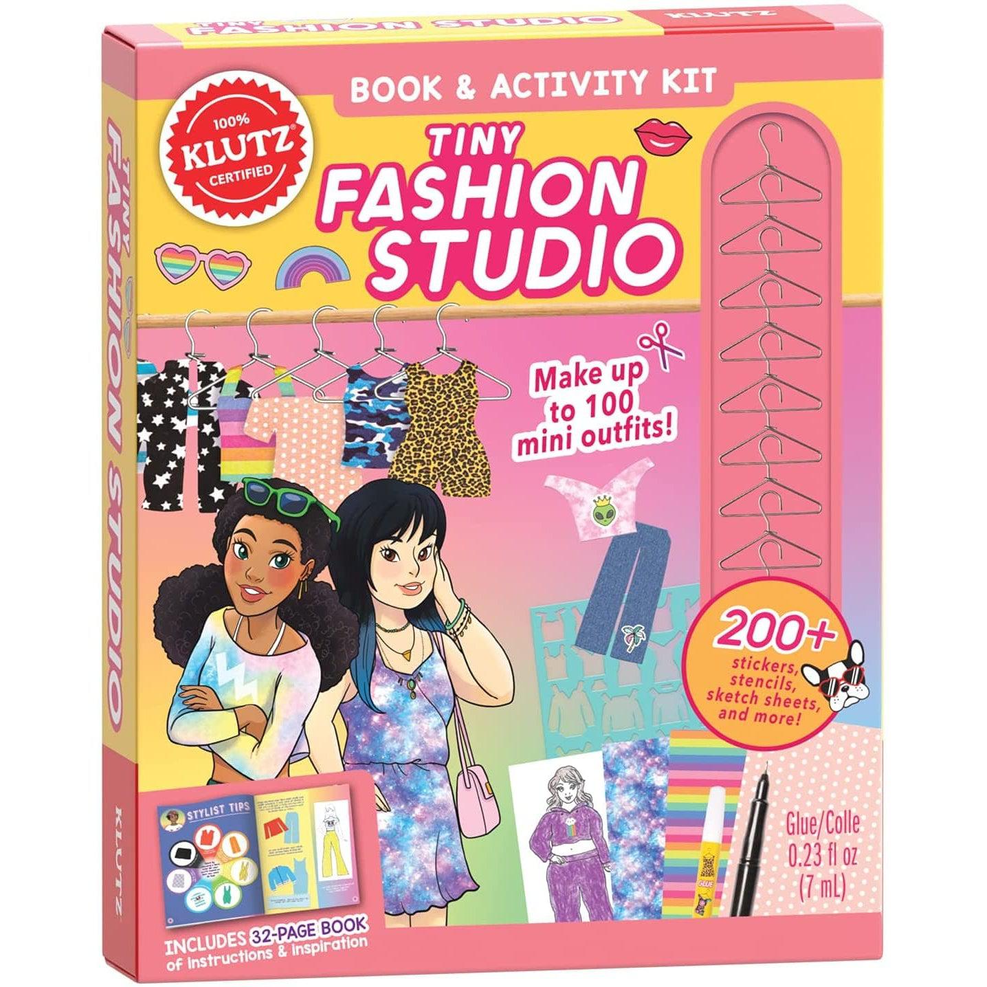 Klutz-Tiny Fashion Studio-9781338722697-Legacy Toys