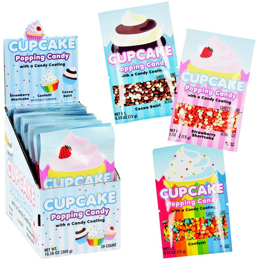Koko's-Cupcake Coated Popping Candy--Legacy Toys