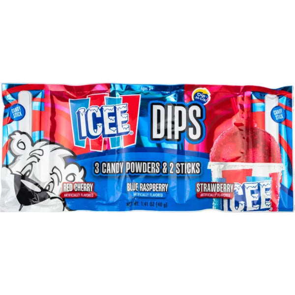 Koko's-ICEE Dips Candy Powder/Sticks - Single-62740-Legacy Toys