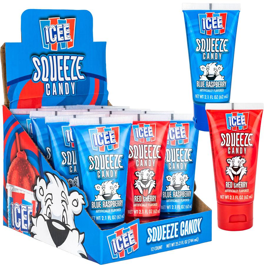 Koko's-ICEE Squeeze Candy Tube-12218-Box of 12-Legacy Toys