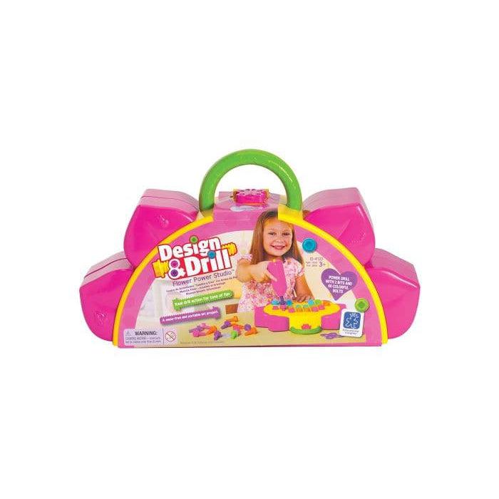 Learning Resources-Design & Drill - Flower Power Studio-4123-Legacy Toys