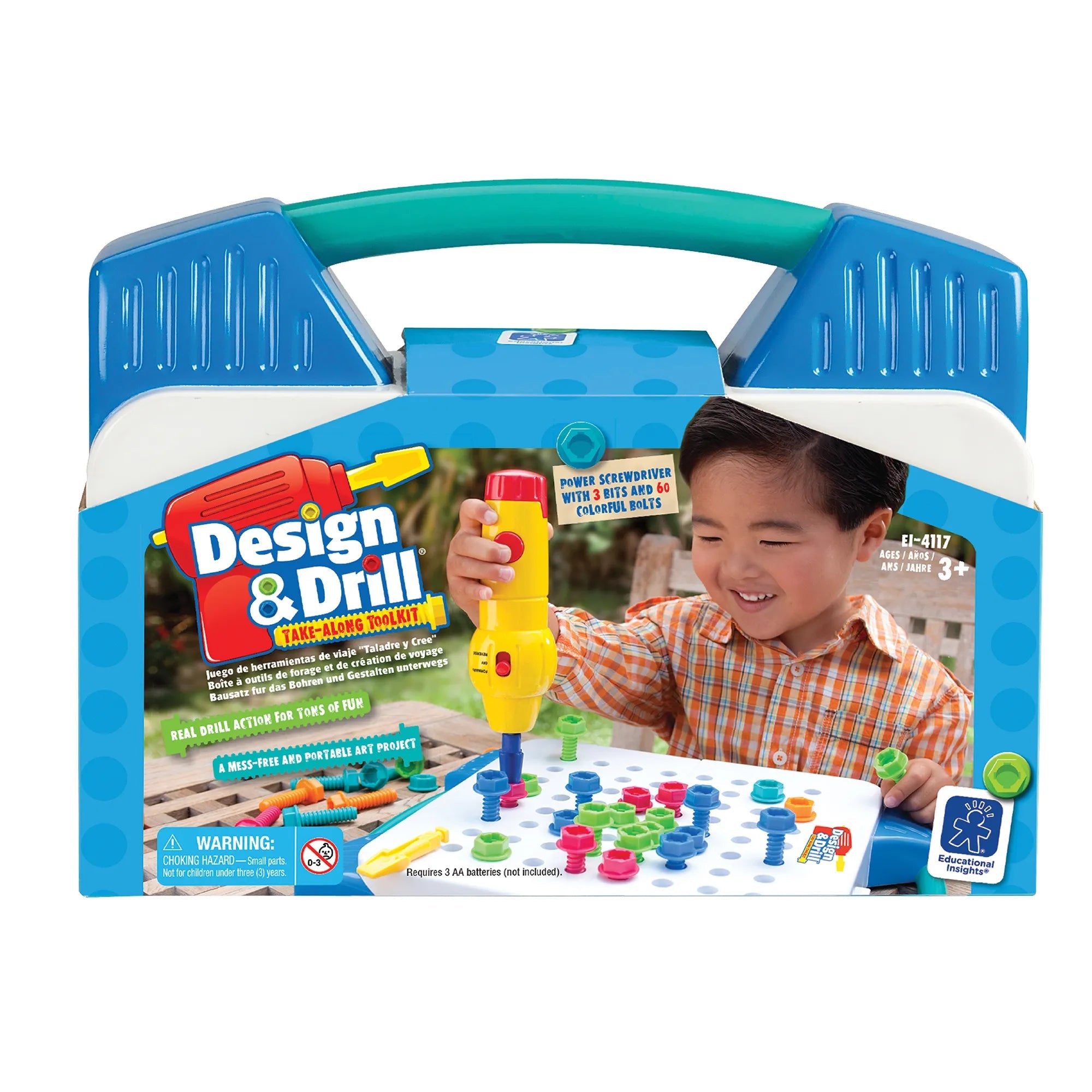 Learning Resources-Design & Drill - Take-Along Toolkit-4117-Legacy Toys