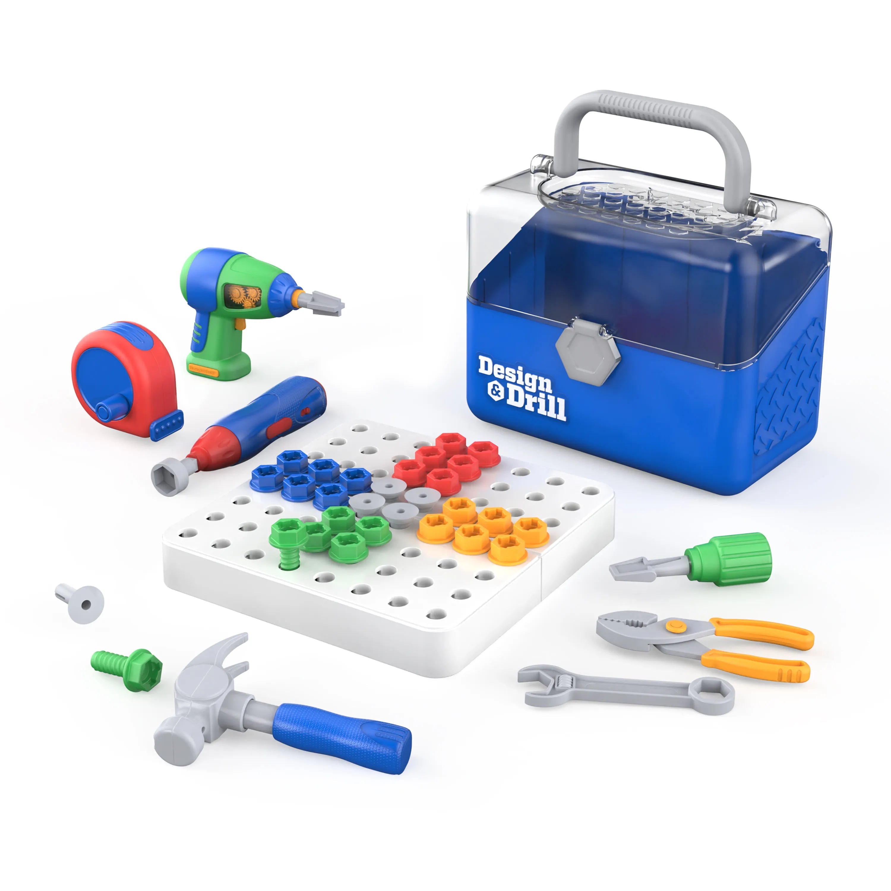 Learning Resources-Design & Drill - Toolbox-4165-Legacy Toys