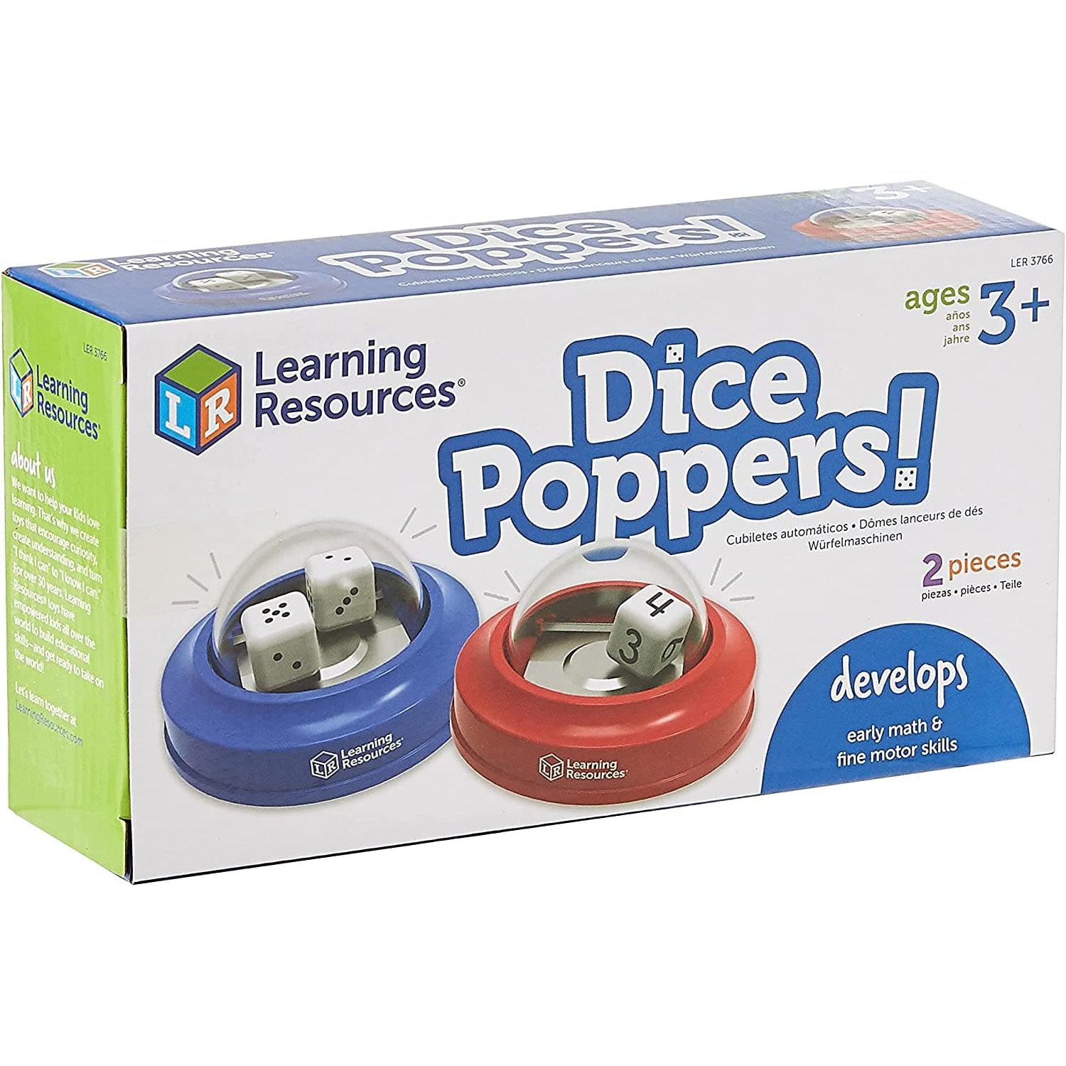 Learning Resources-Dice Poppers-LER3766-Legacy Toys