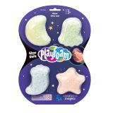 Learning Resources-Playfoam Glow in the Dark 4-Pack-1908-Legacy Toys