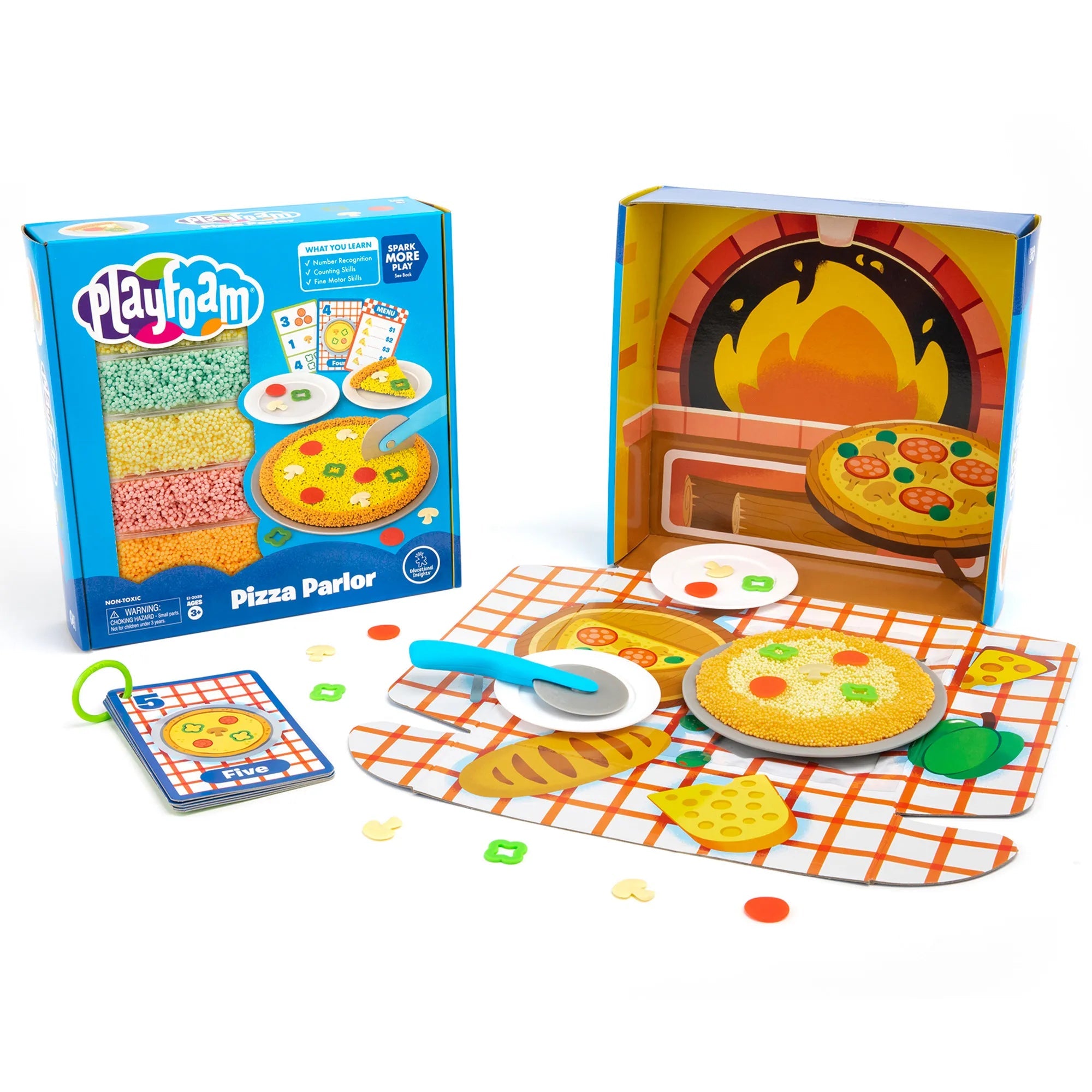 Learning Resources-Playfoam Pizza Parlor-2039-Legacy Toys
