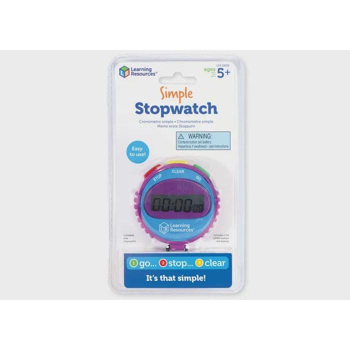 Learning Resources-Simple Stopwatch-LER0808-Legacy Toys