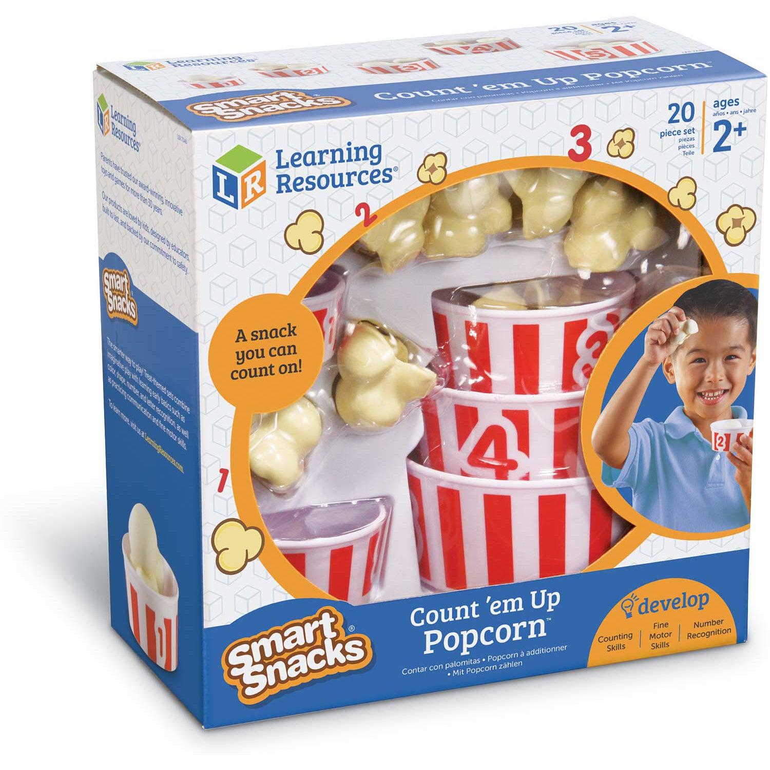 Learning Resources-Smart Snacks Count 'em Up Popcorn-LER7346-Legacy Toys