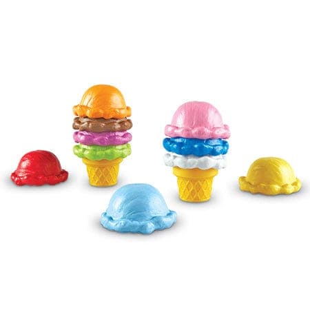 Learning Resources-Smart Snacks Rainbow Color Cones-LER7349-Legacy Toys