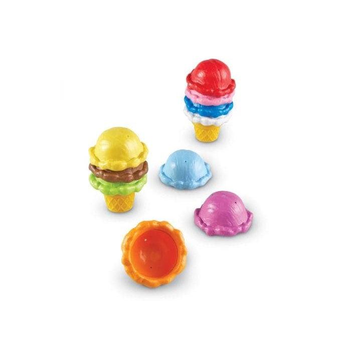 Learning Resources-Smart Snacks Rainbow Color Cones-LER7349-Legacy Toys