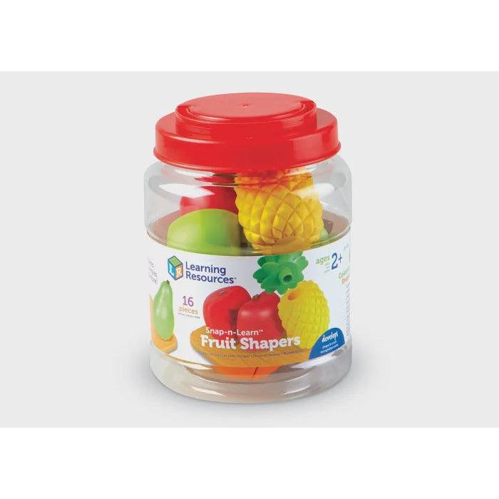 Learning Resources-Snap-n-Learn Fruit Shapers-LER6715-Legacy Toys