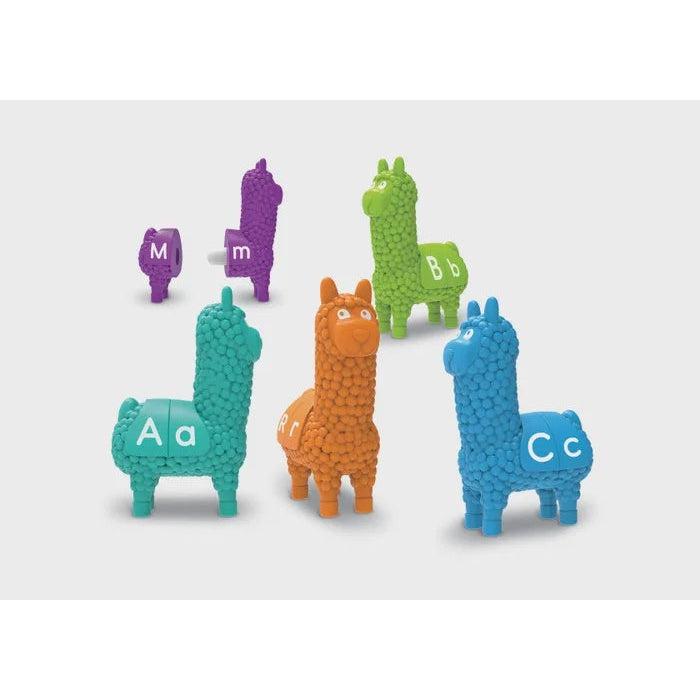 Learning Resources-Snap-n-Learn Letter Llamas-LER6713-Legacy Toys