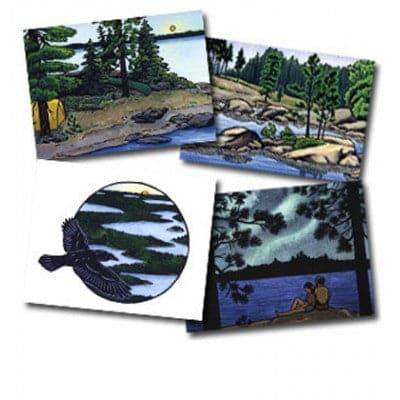 Legacy Bound-Leave Only Ripples Notecard Pack-10379-Legacy Toys