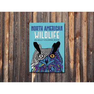 North American Wildlife - An Adult Coloring Book