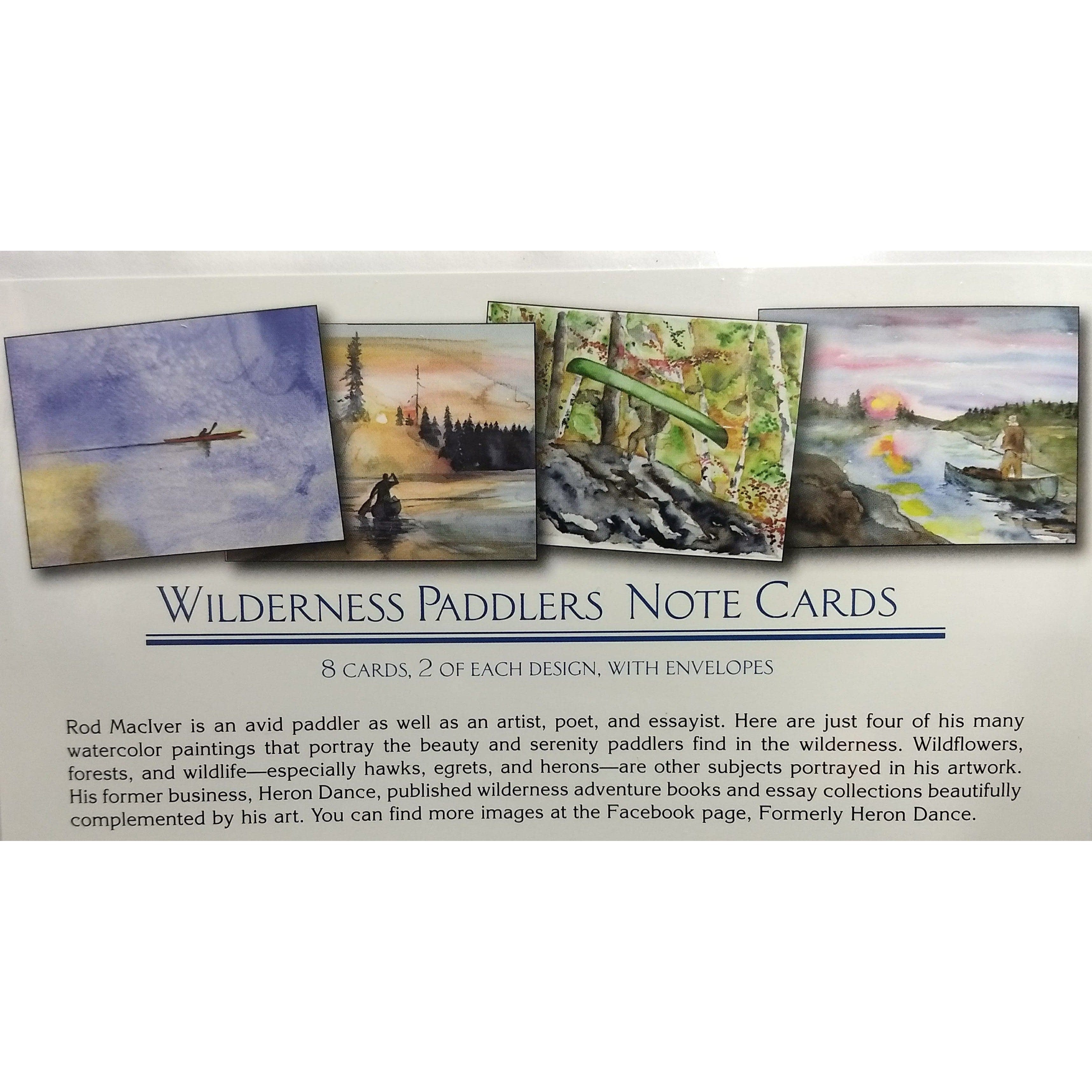 Legacy Bound-Wilderness Paddler Notecard Pack-10428-Legacy Toys