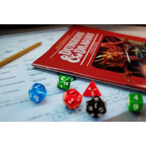 Legacy Dice-100+ Pack of Random D4 Polyhedral Dice in Multiple Colors-GDN4001-Legacy Toys
