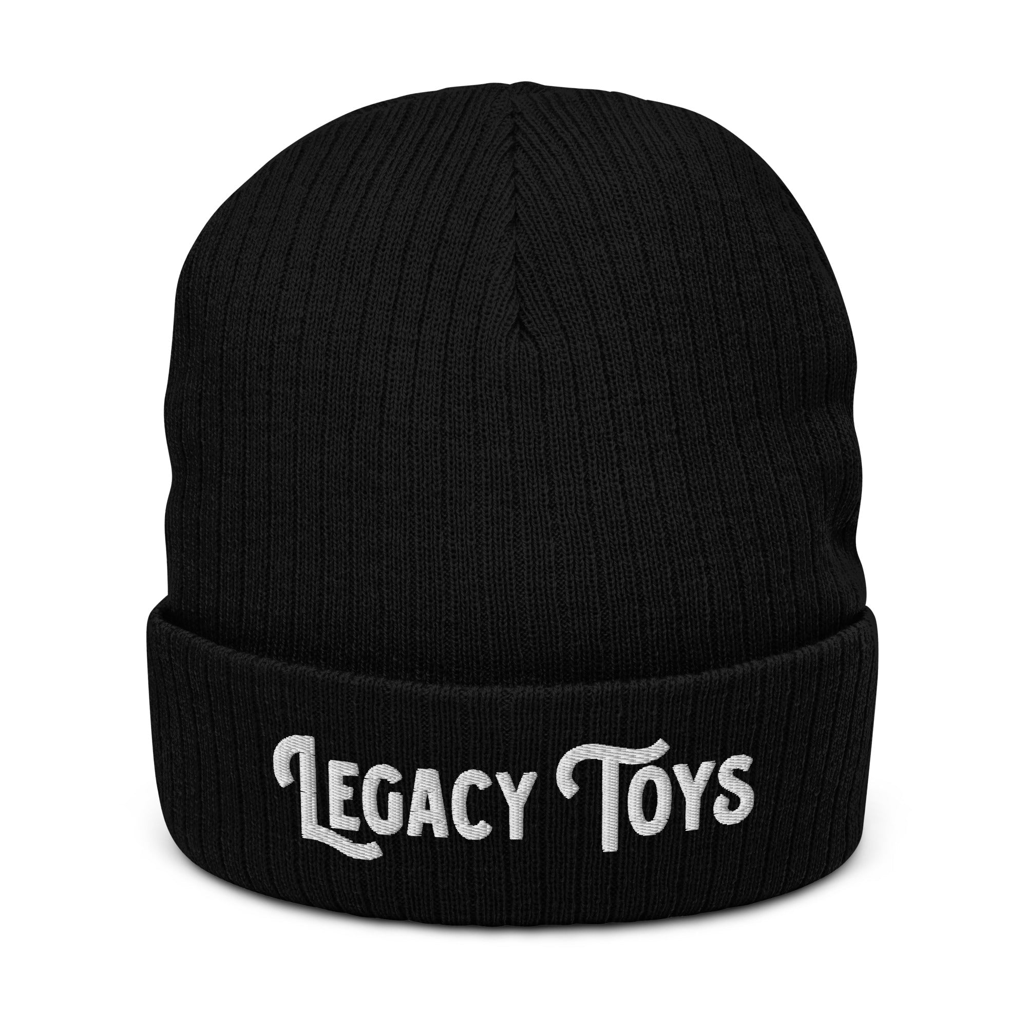 Legacy Toys-Legacy Toys Ribbed knit beanie-9339153_13238-Black-Legacy Toys