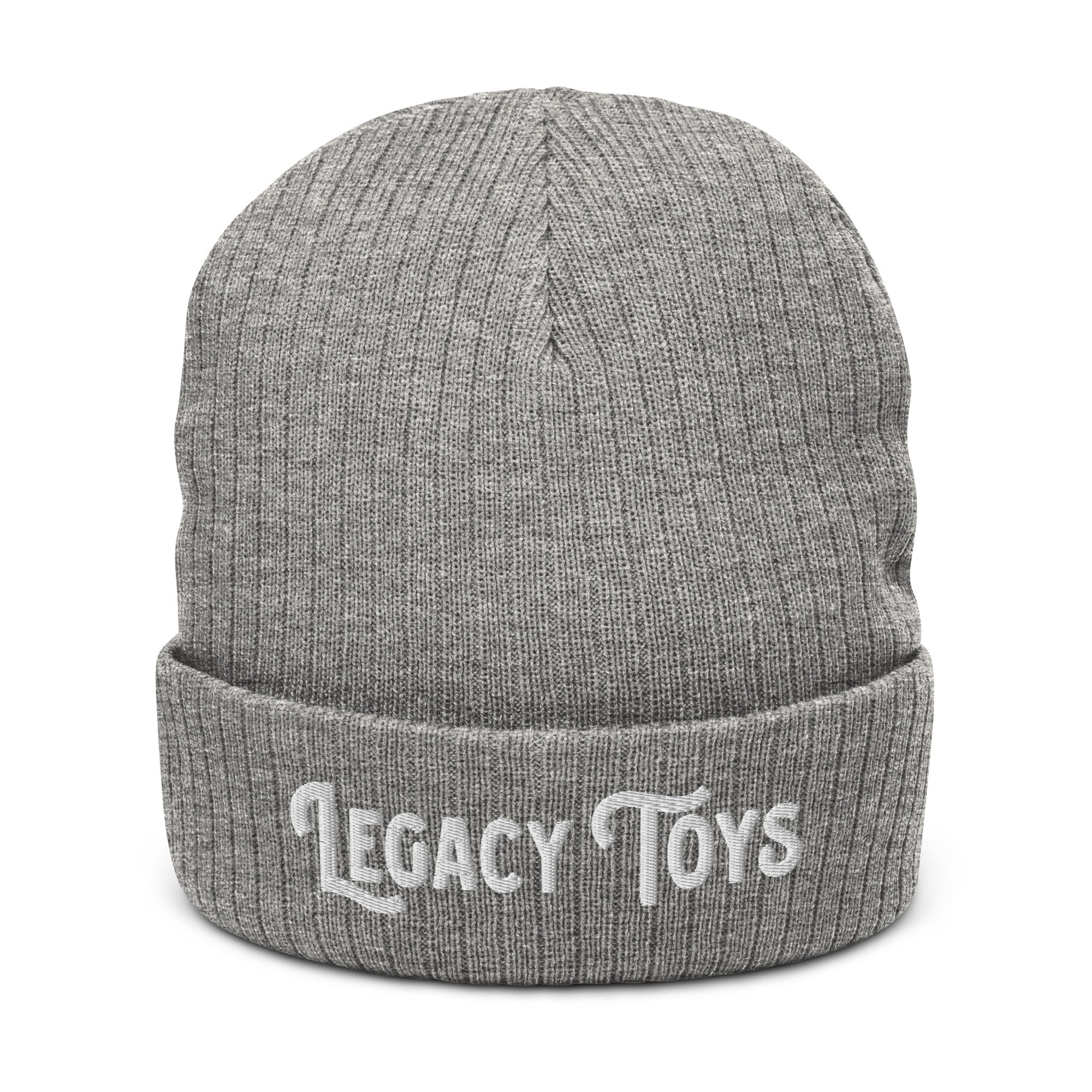 Legacy Toys-Legacy Toys Ribbed knit beanie-9339153_13239-Light Grey Melange-Legacy Toys