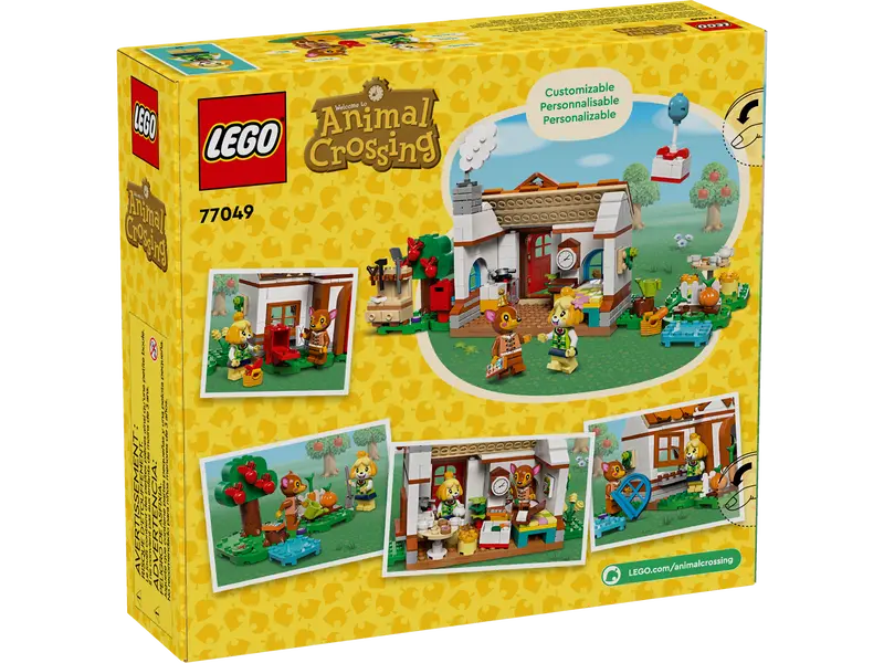 Lego-Animal Crossing Isabelle's House Visit-77049-Legacy Toys