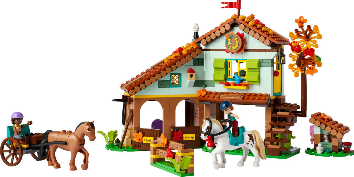 Lego-Autumn's Horse Stable-41475-Legacy Toys