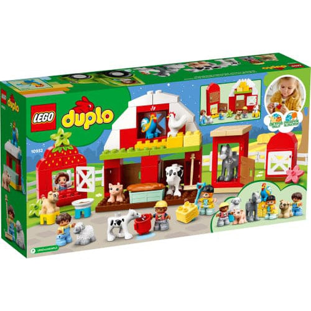 Lego-DUPLO Barn, Tractor & Farm Animal Care-10952-Legacy Toys