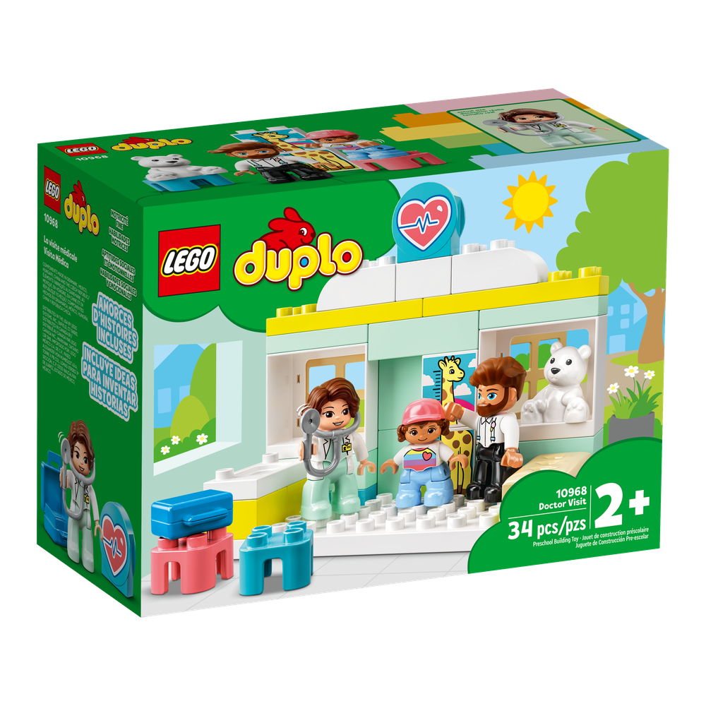 Lego-DUPLO Doctor Visit-10968-Legacy Toys