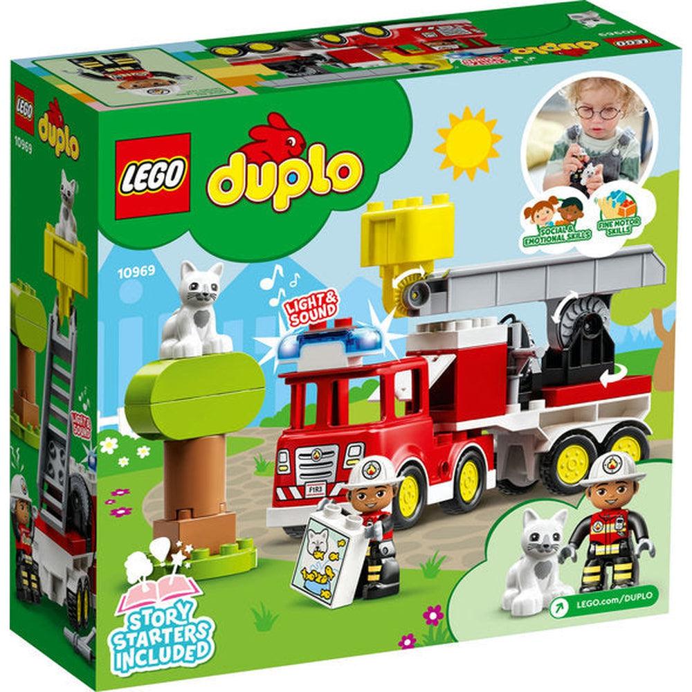Lego-DUPLO Fire Truck-10969-Legacy Toys