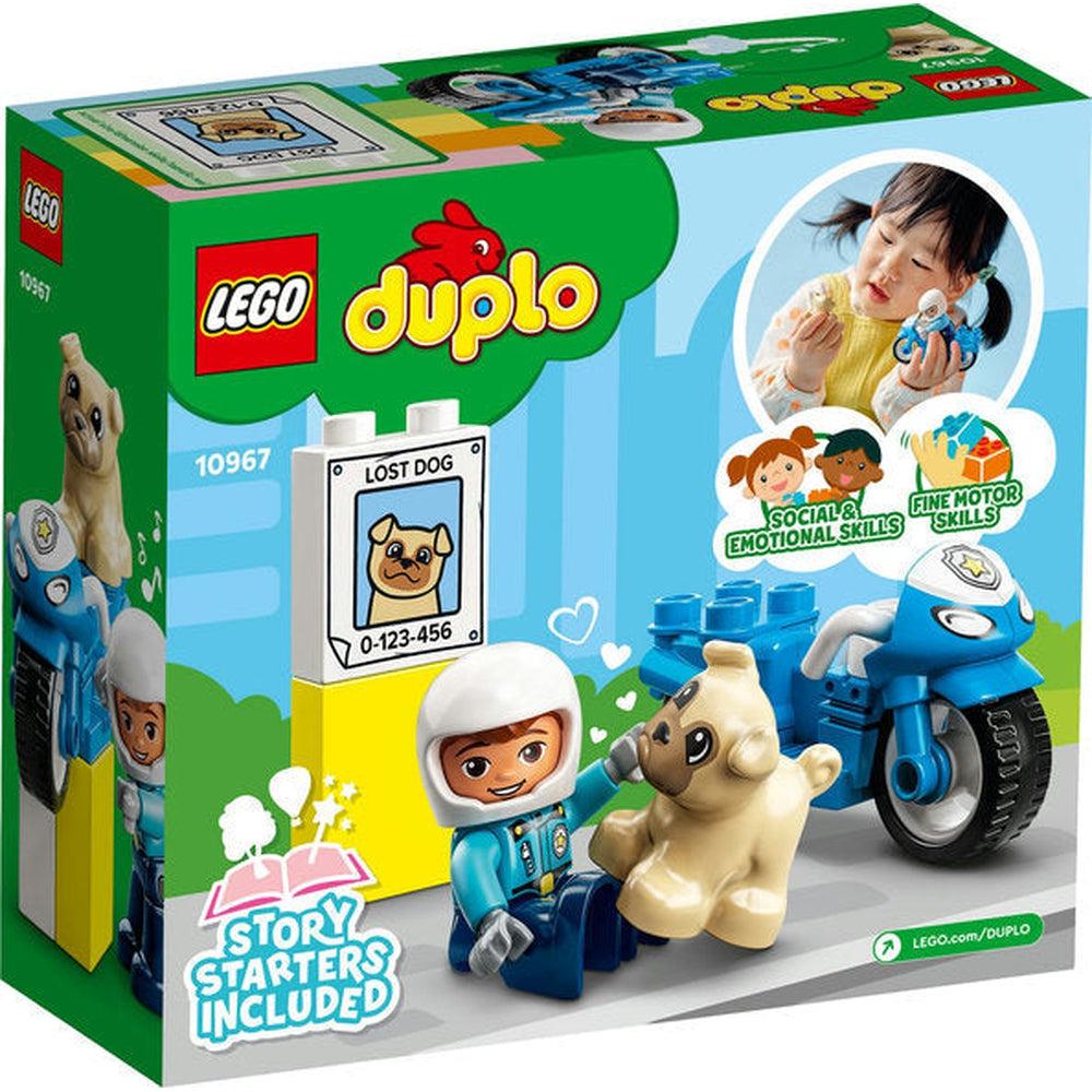 Lego-DUPLO Police Motorcycle-10967-Legacy Toys