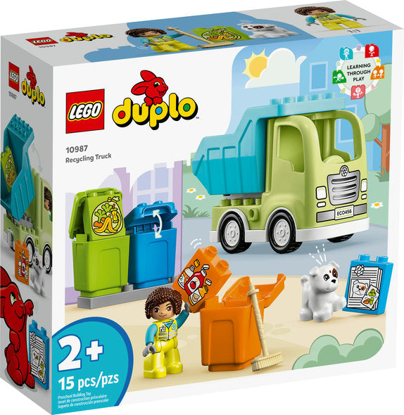 Lego-DUPLO Recycling Truck-10987-Legacy Toys