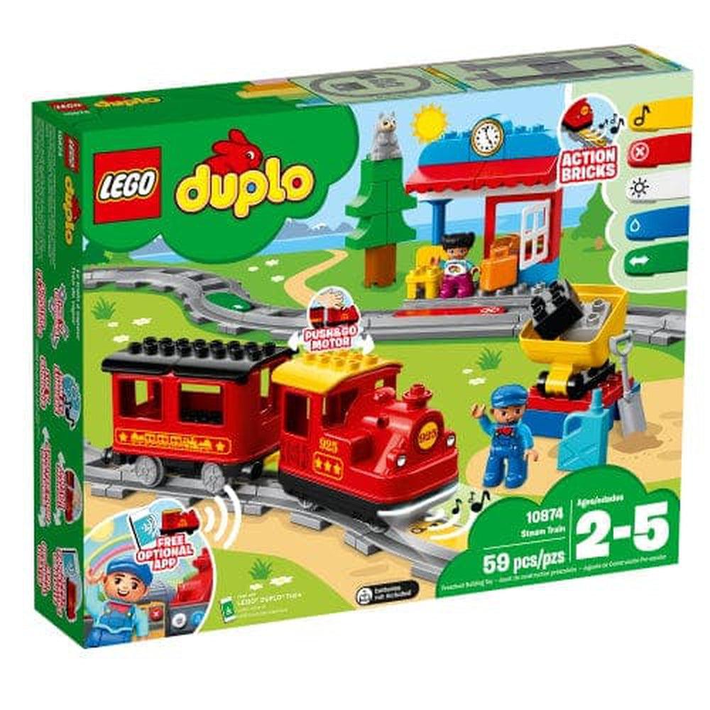 Lego-DUPLO Steam Train-10874-Legacy Toys