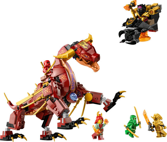 Lego-Heatwave Transforming Lava Dragon-71793-Legacy Toys