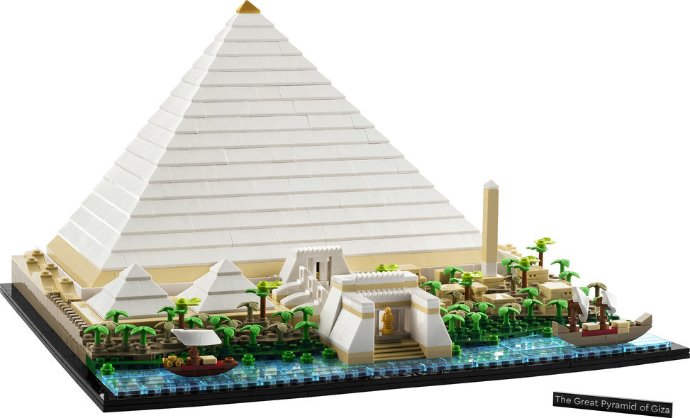 Lego-LEGO Architecture Great Pyramid of Giza-21058-Legacy Toys