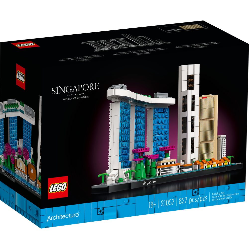 Lego-LEGO Architecture Singapore-21057-Legacy Toys