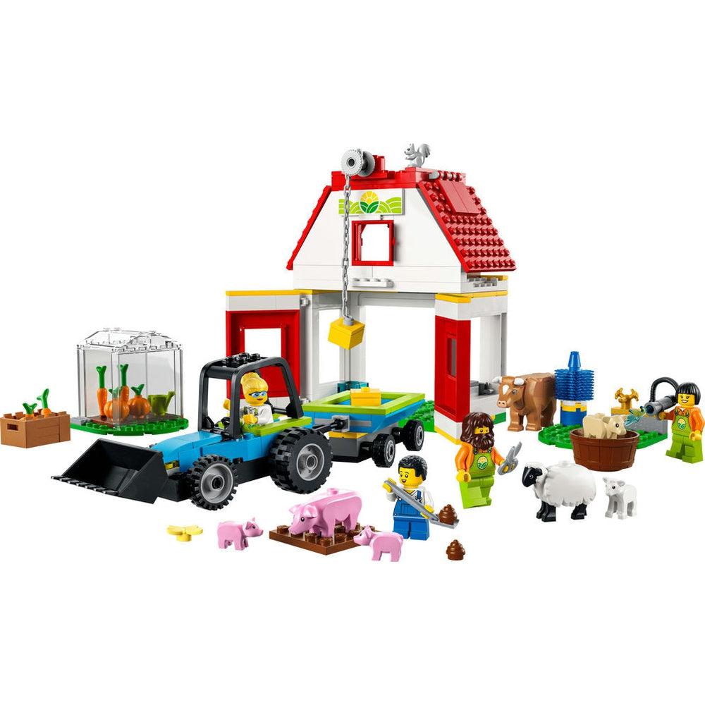 Lego-LEGO City Barn and Farm Animals-60346-Legacy Toys