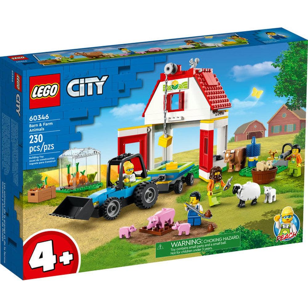 Lego-LEGO City Barn and Farm Animals-60346-Legacy Toys