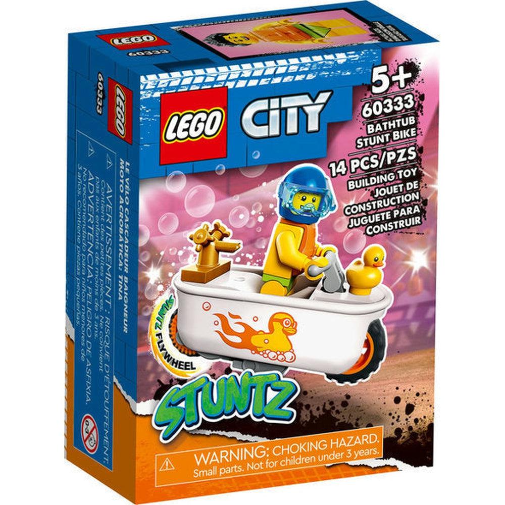 Lego-LEGO City Bathtub Stunt Bike-60333-Legacy Toys