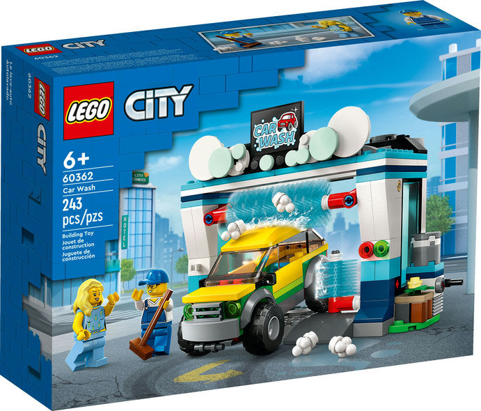 Lego-LEGO City Car Wash-60362-Legacy Toys